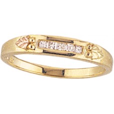 Genuine Princess Cut Diamond Ladies' Ring - By Mt Rushmore